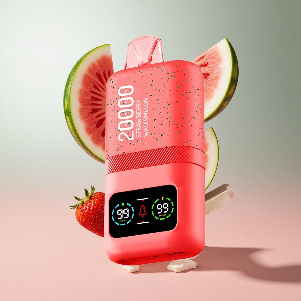 Morango Melancia Aivono AIM MAGIC 20000 Puffs 26ml Recarregável Tipo-C