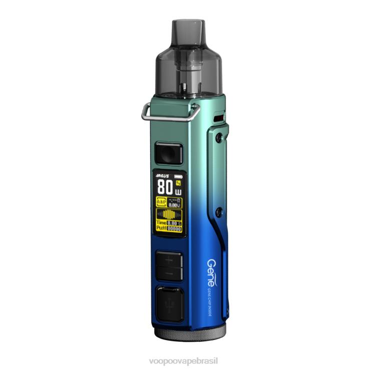 VOOPOO Vape Brasil - VOOPOO ARGUS PRO kit mod pod azul verde TPN0V31