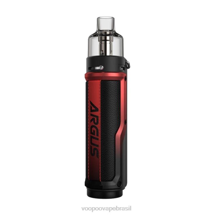 VOOPOO Vape Brasil - VOOPOO ARGUS X conjunto lichia couro-vermelho TPN0V131