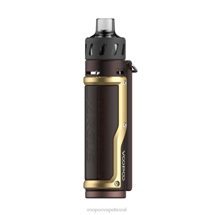 VOOPOO Vape Coil Brasil - VOOPOO ARGUS PRO kit mod pod café escuro TPN0V26
