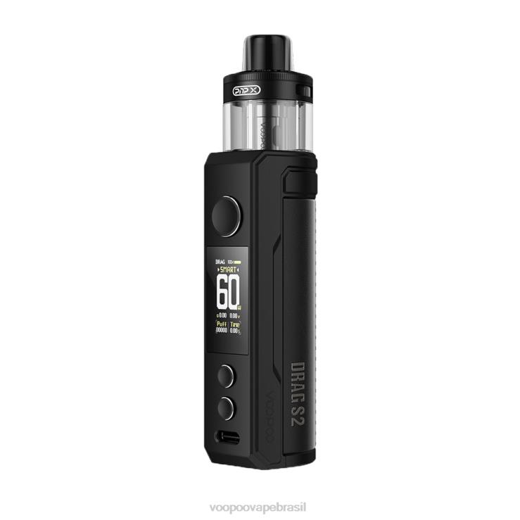 VOOPOO Vape Brasil - VOOPOO DRAG S2 kit mod pod spray preto TPN0V261