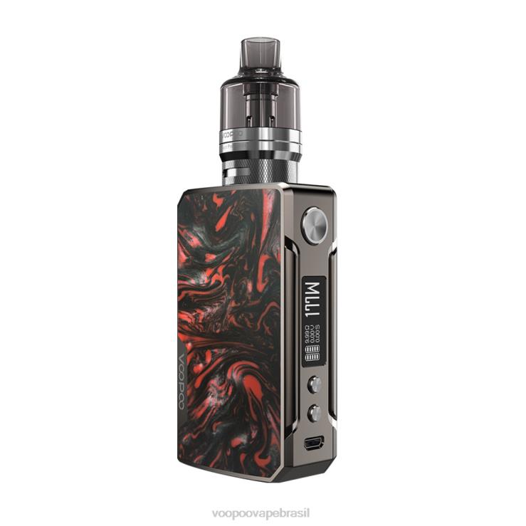 VOOPOO Vape Brasília - VOOPOO DRAG 2 edição de atualização platina-escarlate TPN0V322