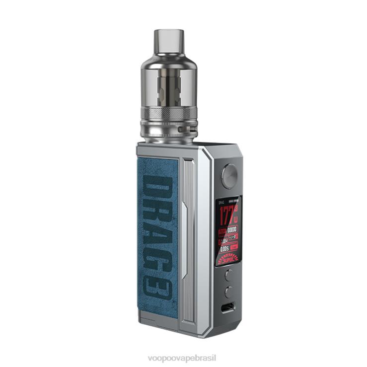 VOOPOO Vape Brasília - VOOPOO DRAG 3 kit de modificação de caixa azul da Prússia TPN0V252