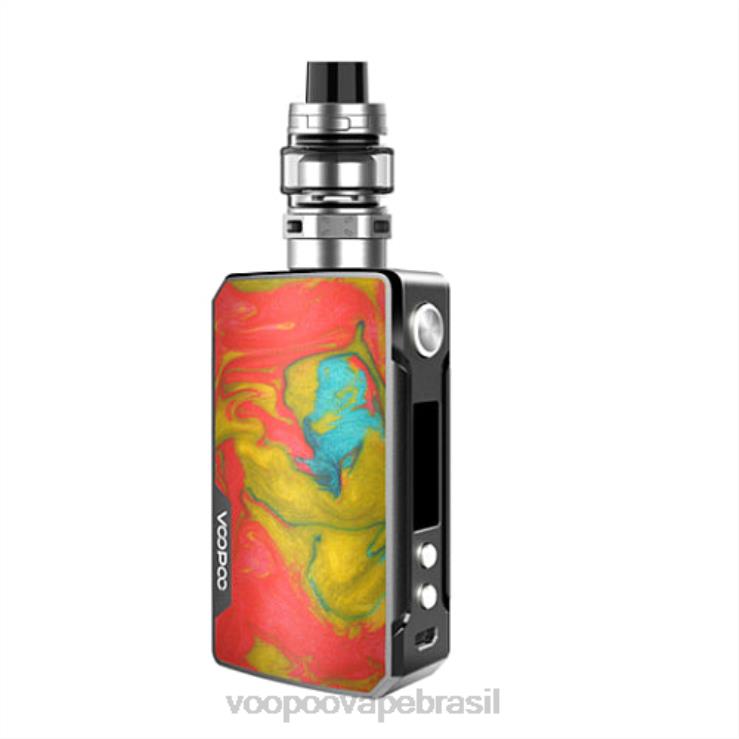 VOOPOO Vape Brasília - VOOPOO DRAG BABY TRIO conjunto azul-rosa TPN0V302