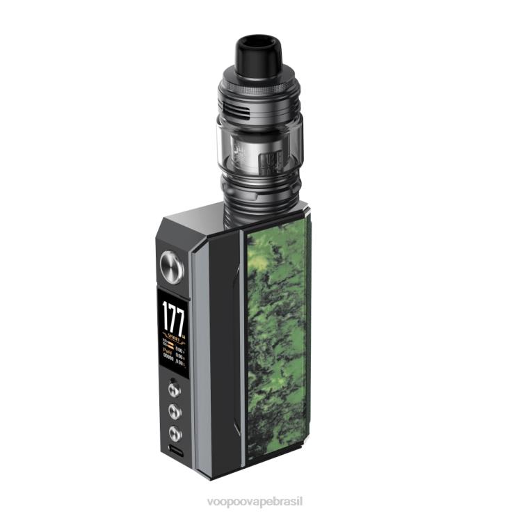 VOOPOO Vape Coil Brasil - VOOPOO DRAG 4 conjunto arma de metal + verde floresta TPN0V166
