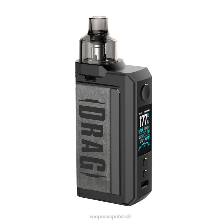VOOPOO Vape Coil Brasil - VOOPOO DRAG MAX dispositivo mod cinza vintage TPN0V336