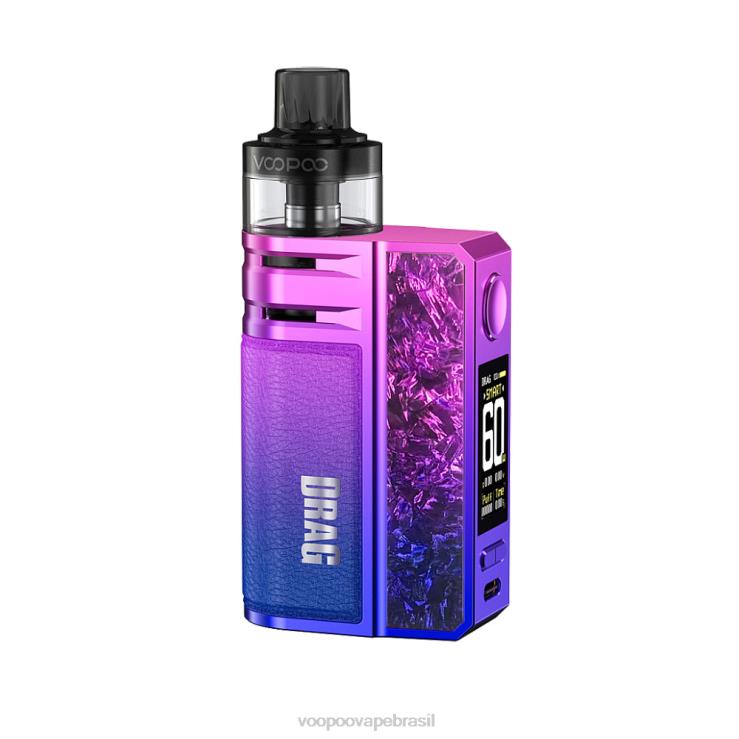 VOOPOO Vape Mod - VOOPOO DRAG E60 conjunto de cápsulas vermelho moderno TPN0V188