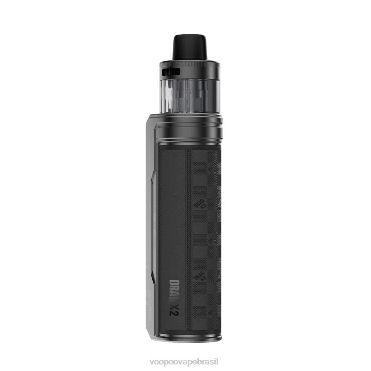 VOOPOO Vape Mod - VOOPOO DRAG X2 módulo de pod xadrez preto TPN0V238