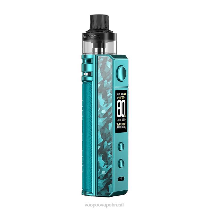 VOOPOO Vape Pod Brasil - VOOPOO DRAG H80S conjunto de cápsulas diamante azul TPN0V247