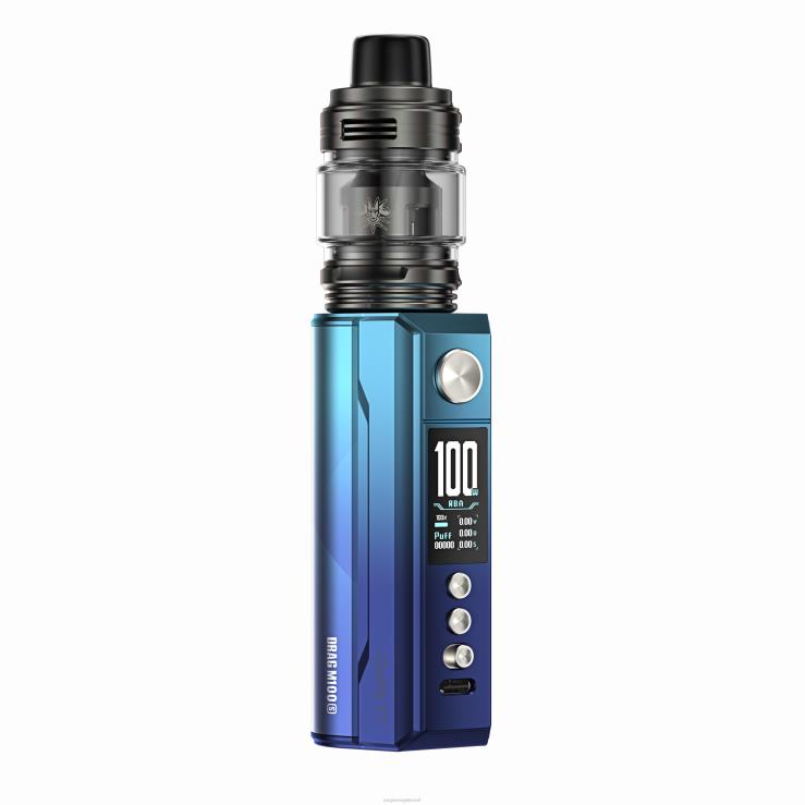 VOOPOO Vape Pod Brasil - VOOPOO DRAG M100S dispositivo mod Azul-ciano TPN0V277