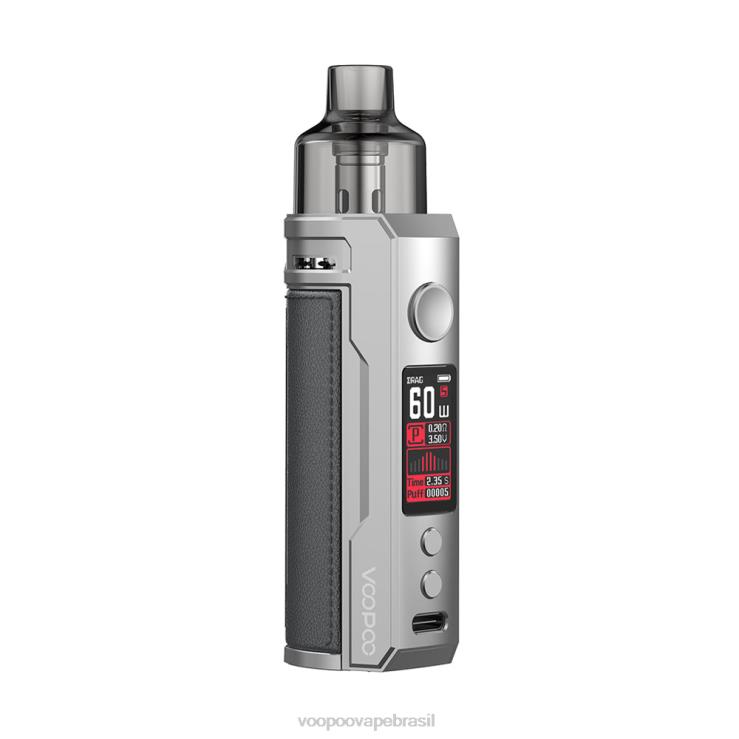 VOOPOO Vape Price - VOOPOO DRAG S kit mod pod prata e cinza escuro TPN0V204