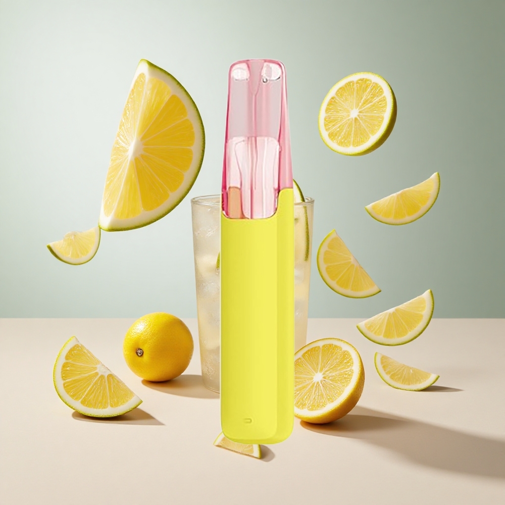 Chá Gelado com Limão Snowplus Dash 4000 Puffs Dispositivo Descartável 7,5 ml 3%,5% Nicotina