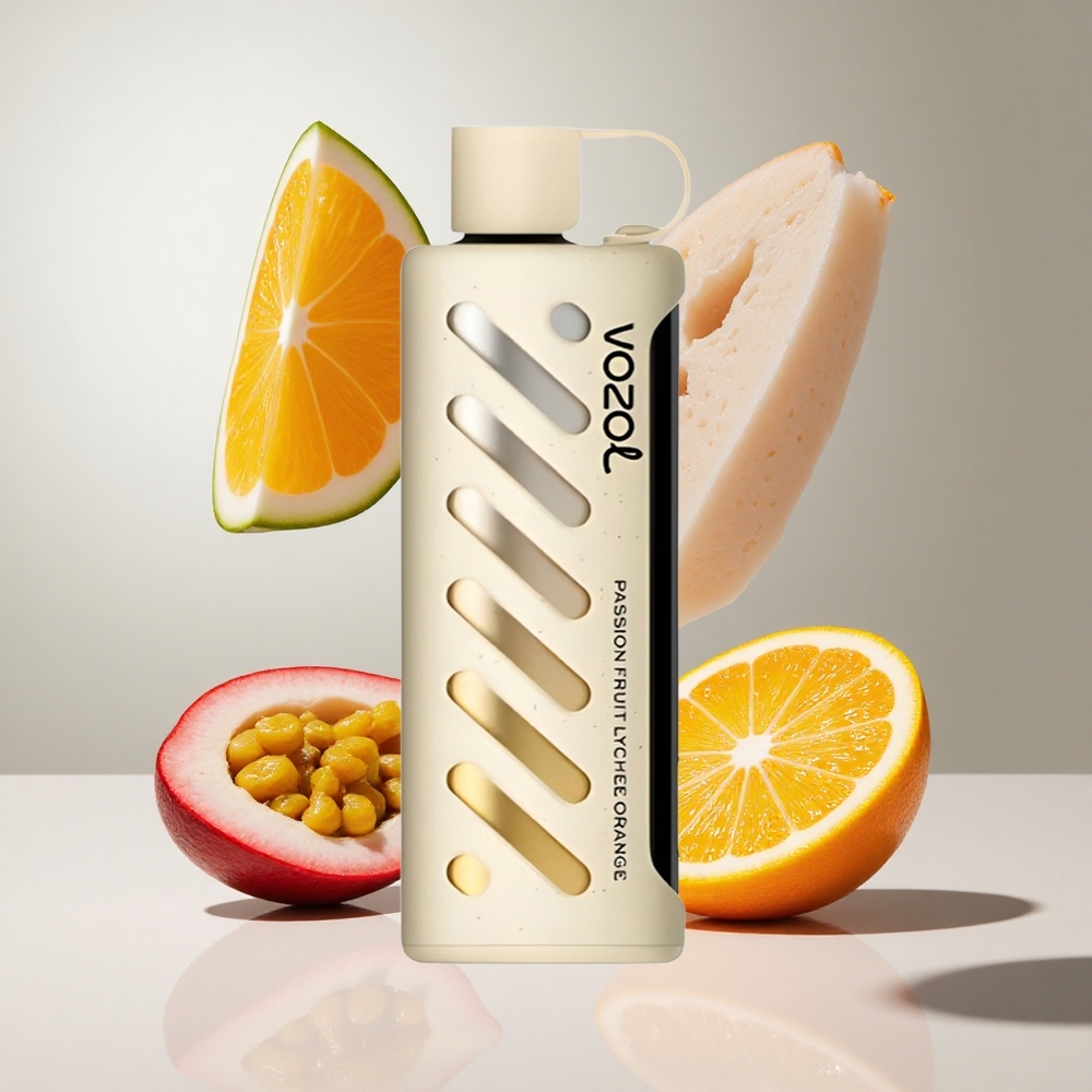 Maracujá Lichia Laranja VOZOL Gear Shisha 25000 Puffs S.i.L.C Tech 1000mAh