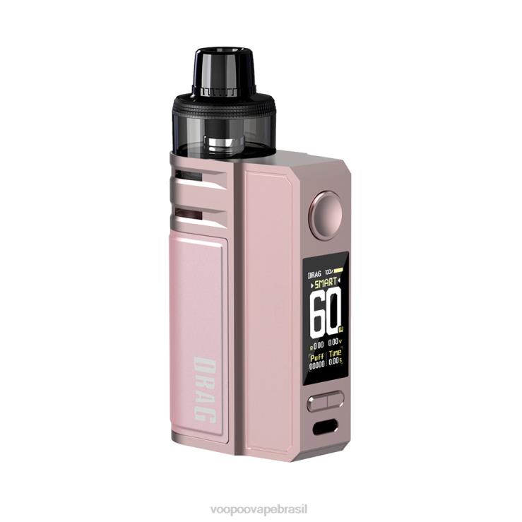VOOPOO Vape Brasil - VOOPOO DRAG E60 conjunto de cápsulas rosa TPN0V181
