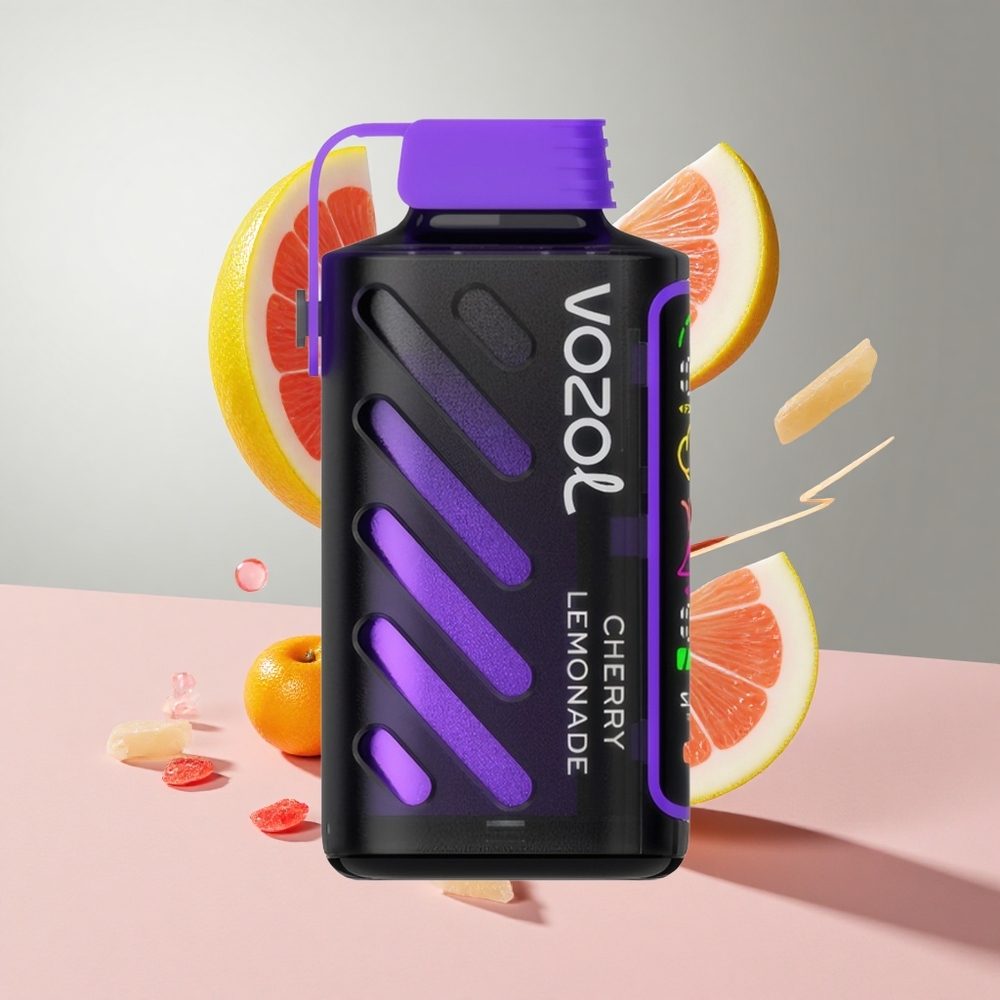 Cereja Limonada VOZOL Gear Power 20000 Puffs Tela Inteira 20mL
