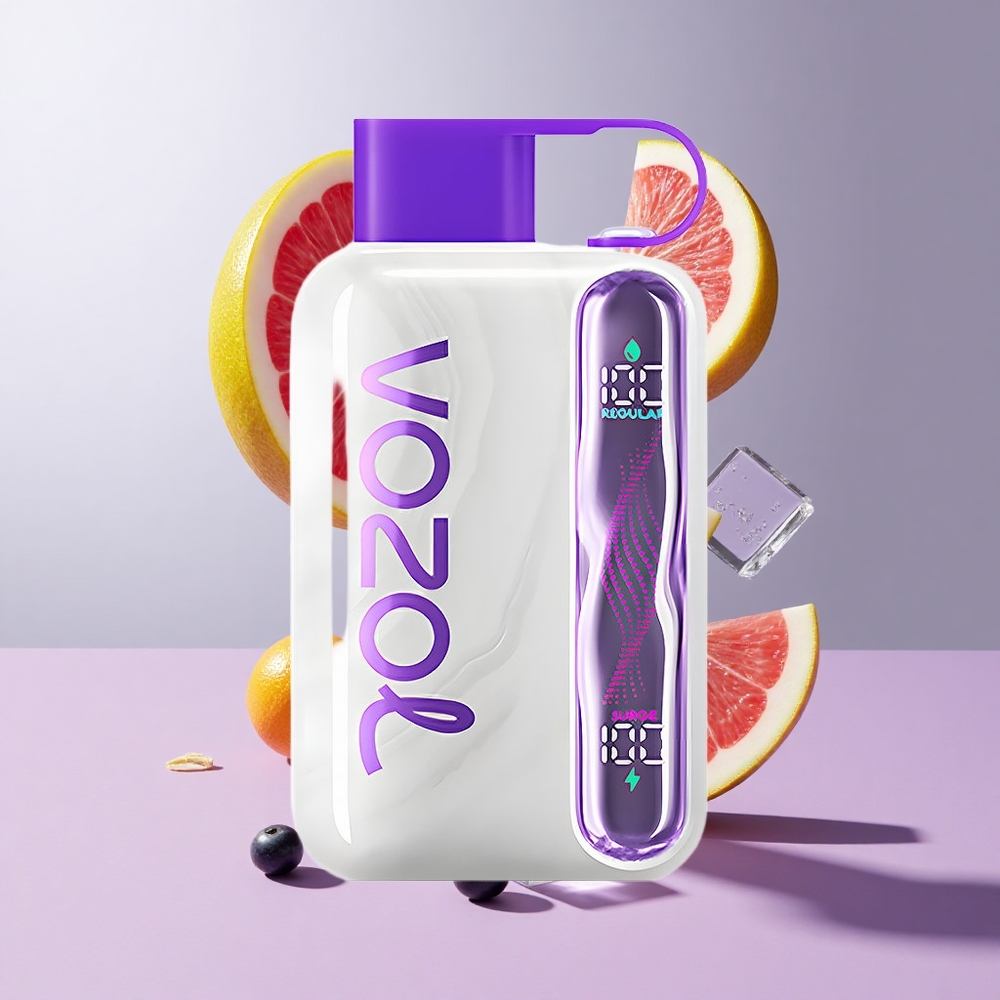 Gelo Uva VOZOL STAR 40000 Puffs Carga Tipo-C 1000mAh 20/50mg/ml Nicotina