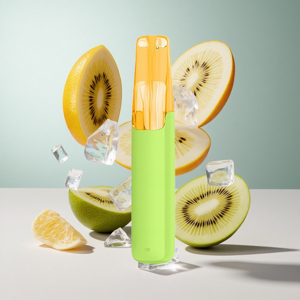 Kiwi Gelado Snowplus Dash 4000 Puffs Dispositivo Descartável 75 ml 530 mAh