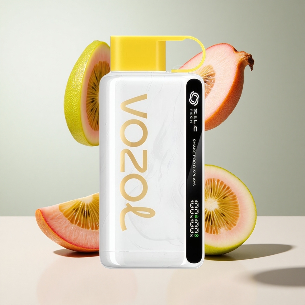 Kiwi Maracujá Goiaba VOZOL STAR 9000/12000 Vape Descartável com 650mAh Capacidade da Bateria e UP TO 9000/12000 Puffs