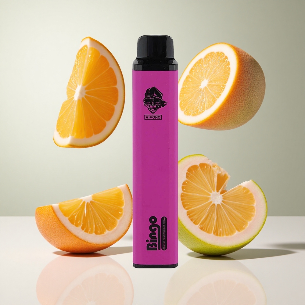 Laranja Maracujá Goiaba Aivono AIM BINGO 4000 Puffs 10mL 1000mAh