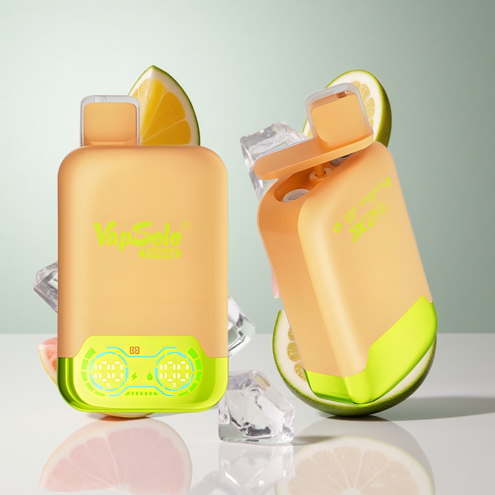Limão Lima Melancia Gelada Vapsolo Twins 20000 Puffs 40ml E-Líquido 2 Tanques