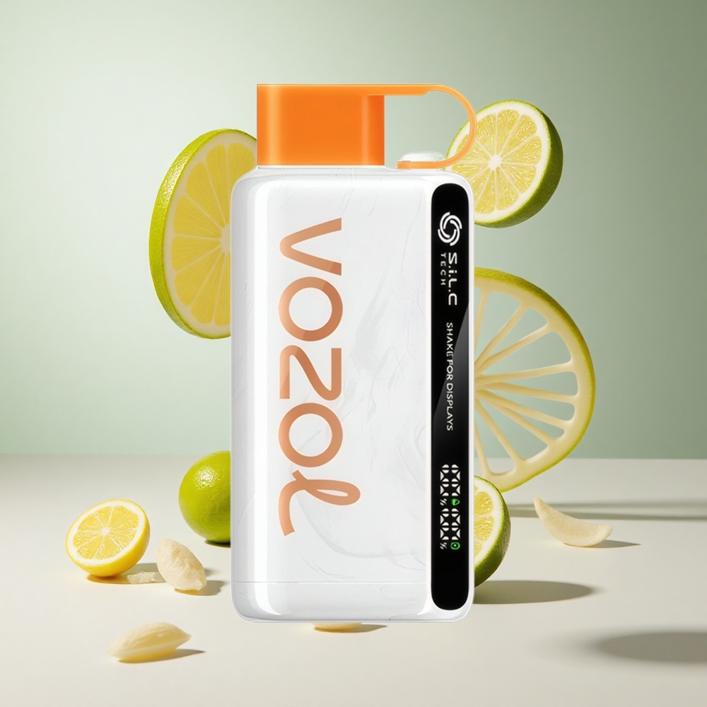 Limão Lima VOZOL STAR 9000/12000 Vape Descartável com 650mAh Bateria e Carga 30 mais rápida