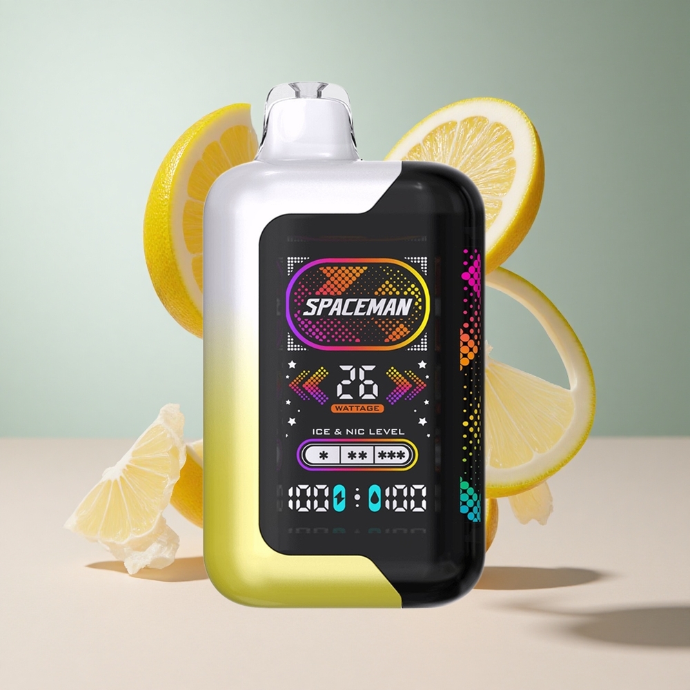 Limão Pop SMOK SPACEMAN SP40000 Descartável 40000 Puffs Bateria Integrada 1000mAh