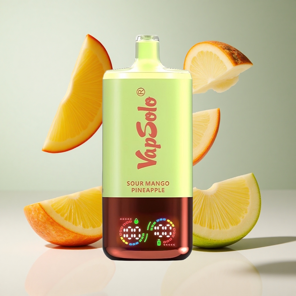 Manga Azedo Abacaxi VapSolo Triple 30000 Puffs 40ml 20/50mg/ml Nicotina