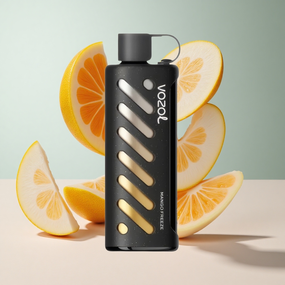 Manga Congelada VOZOL Gear Shisha 25000 Puffs com 30 Sabores Deliciosos e Bateria de 1000mAh