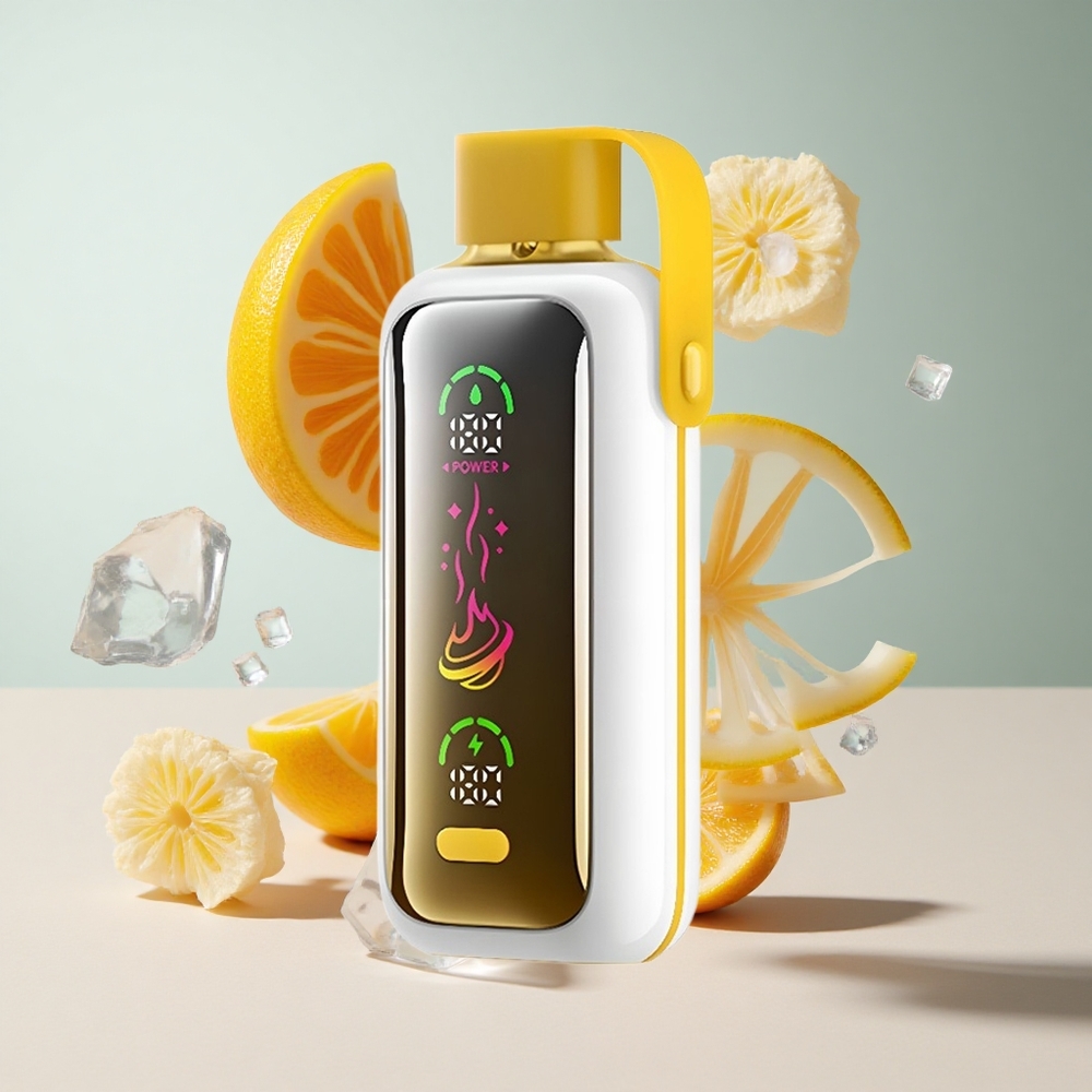 Manga Gelo VOZOL Star 20000 Puffs com Tela Espelho HD 22 e Bateria 650mAh