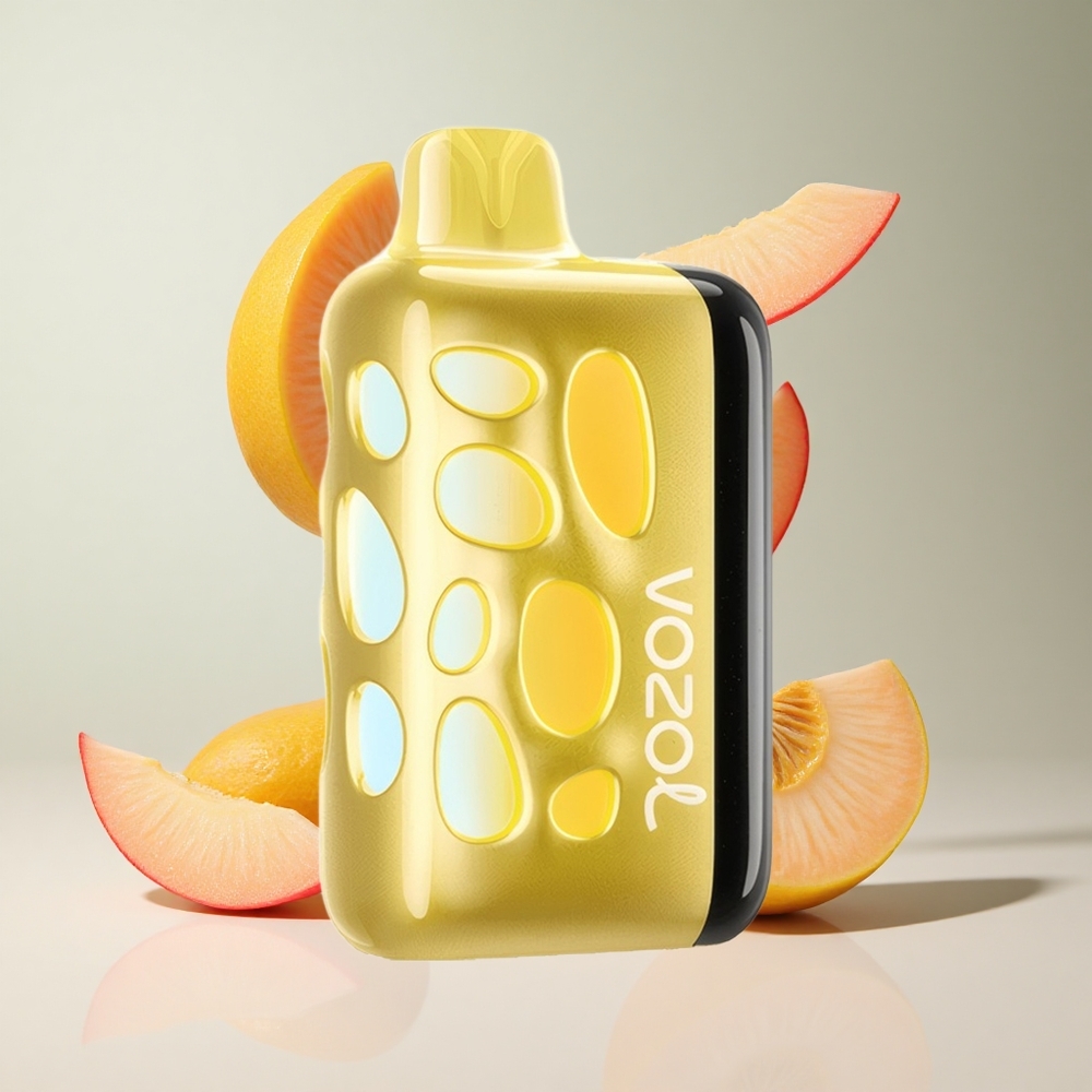Manga Pêssego VOZOL RAVE 40000 Descartável Vape 1000mAh Capacidade da Bateria 20/50mg/ml Nicotina