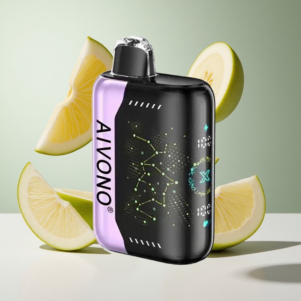 Maçã Verde Uva Aivono Aim Boom 25000 Puffs 28ml Capacidade de E-Líquido 650mAh Bateria