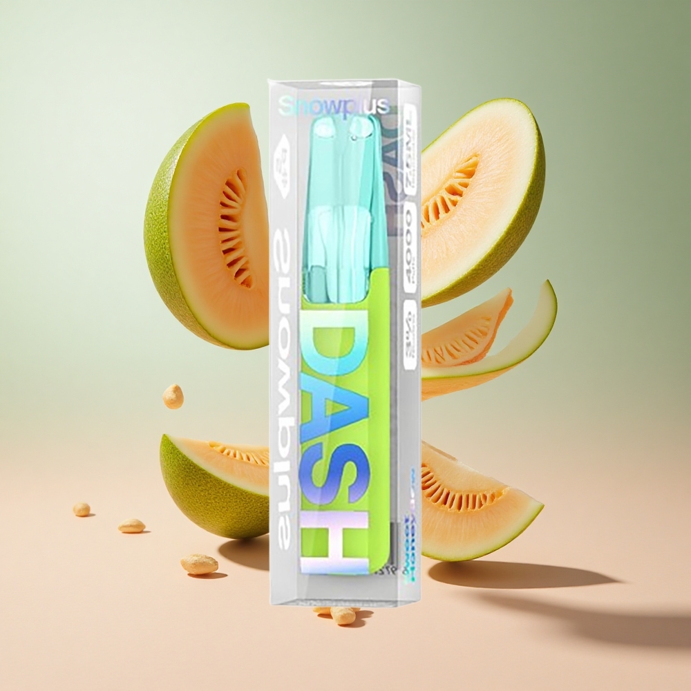 Melão Doce Snowplus Dash 4000 Puffs Dispositivo Descartável 75 ml 530 mAh
