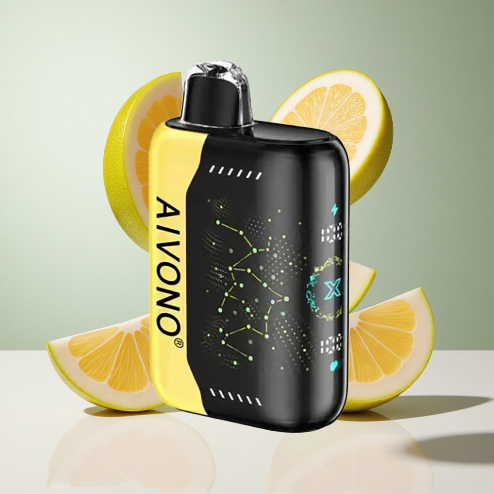 Melão Limão Aivono AIM BOOM 25000 Puffs 28ml Capacidade de Líquido Tipo-C Carregamento