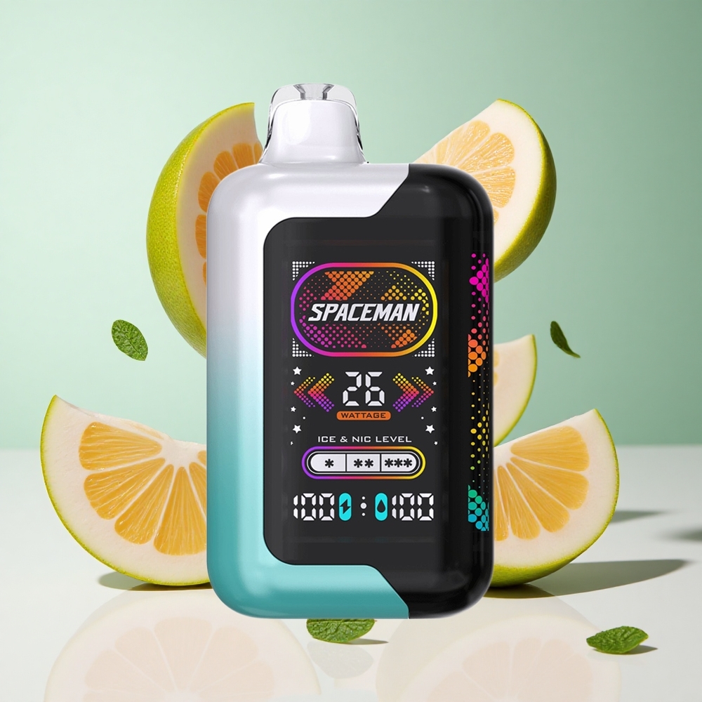 Menta Fresca SMOK SPACEMAN SP40000 Vape Descartável 40000 Puffs 20ml e 1000mAh