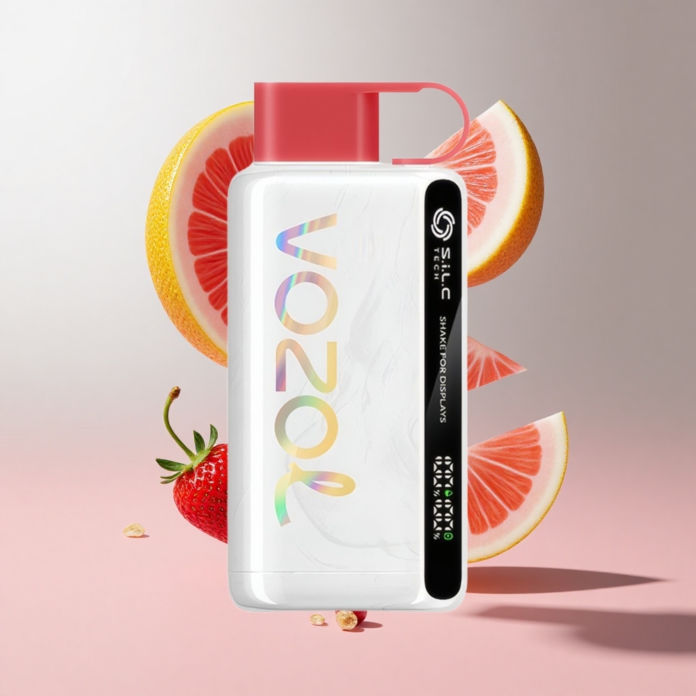 Morango Framboesa Cereja VOZOL STAR 9000/12000 Vape Descartável Até 9000/1200 Puffs 650mAh Bateria Carga 30 mais rápida
