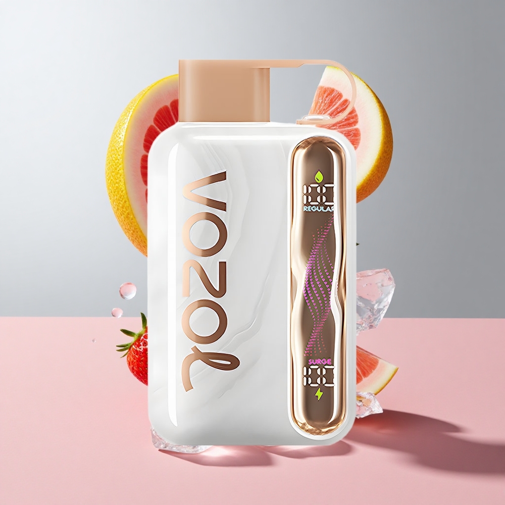 Morango Gelado VOZOL STAR 40000 Puffs Bateria 1000mAh Nicotina 20/50mg/ml