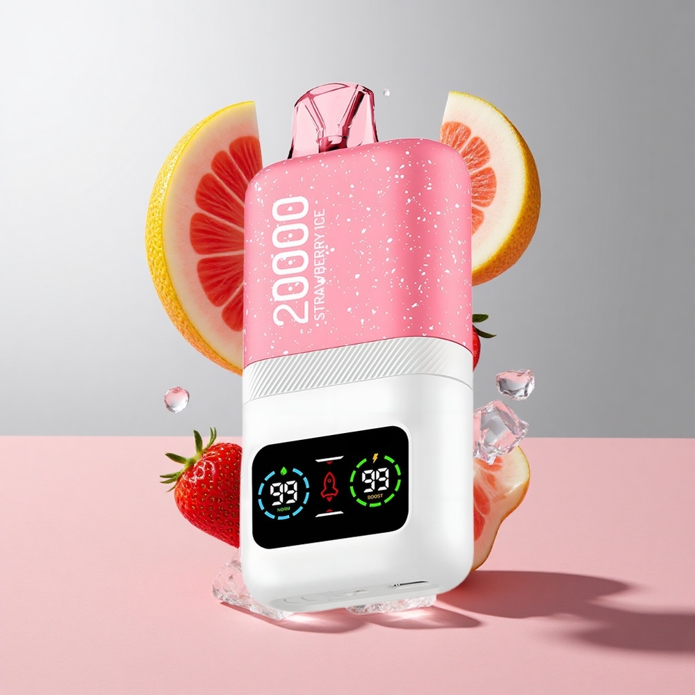 Morango Gelo Aivono AIM MAGIC 20000 Puffs 26ml Bateria 600mAh