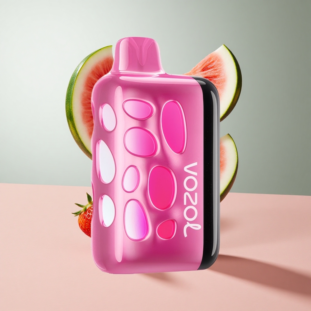 Morango e Melancia VOZOL RAVE 40000 Descartável Vape 1000mAh Bateria 20/50mg/ml Nicotina