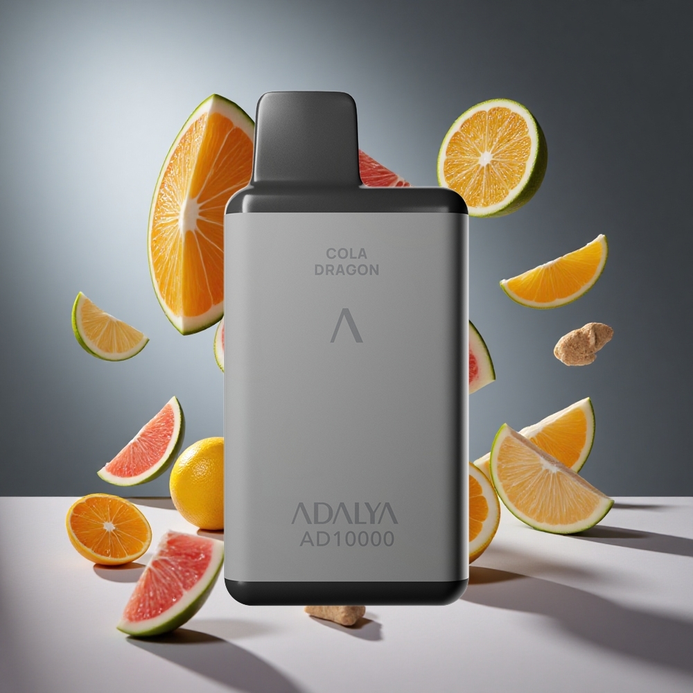 Noite de Berlim Adalya AD 10000 Puffs recarregável USB-C bateria 650 mAh