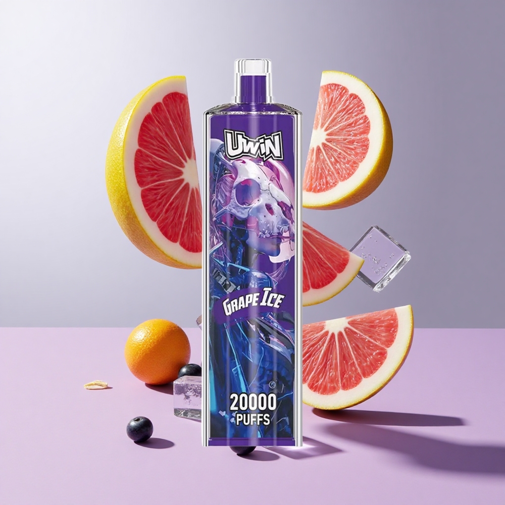 Uva Gelo Uwin Shisha Hookah Crystal 20000 Puffs 22ml 650 mAh