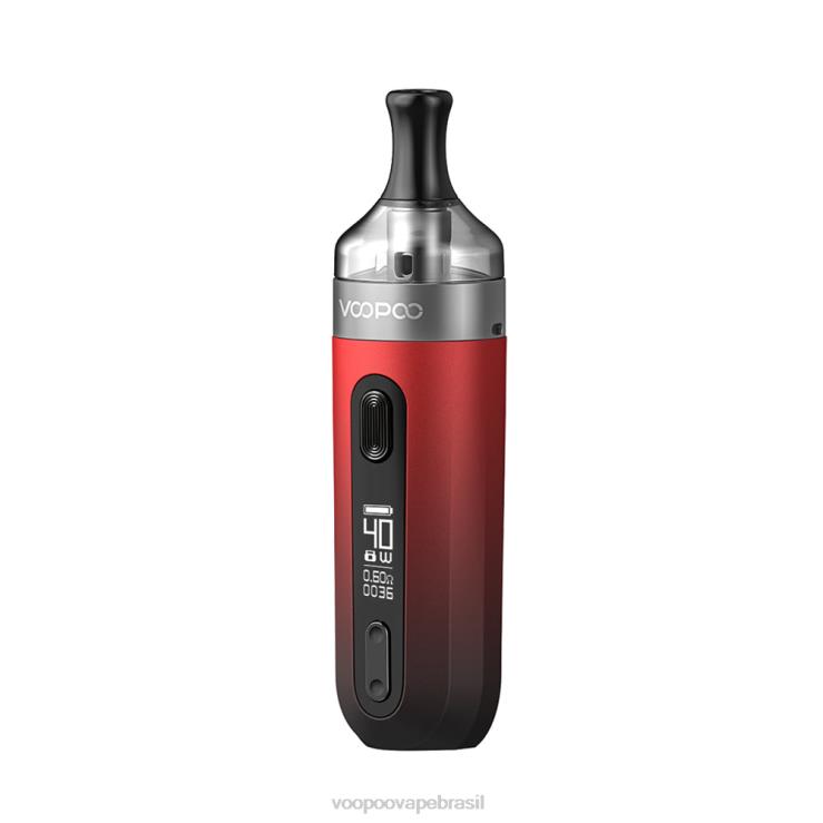 VOOPOO Brasil - VOOPOO VSUIT kit mod pod vermelho TPN0V463