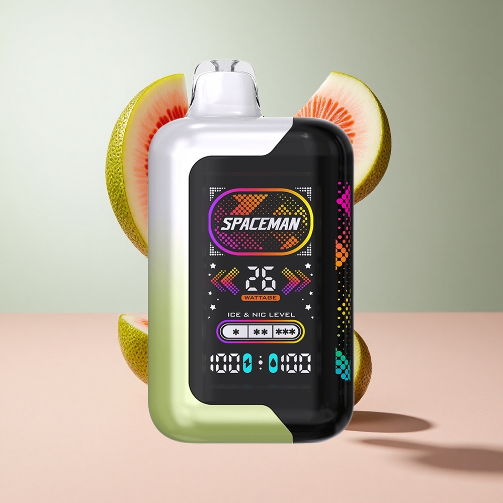 Morango-Kiwi SMOK SPACEMAN SP40000 40000 Puffs 20ml Tela LED 228