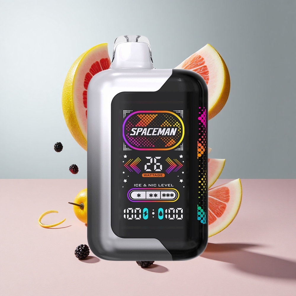 Amora Framboesa SMOK SPACEMAN SP40000 Descartável 40000 Puffs Tipo-C