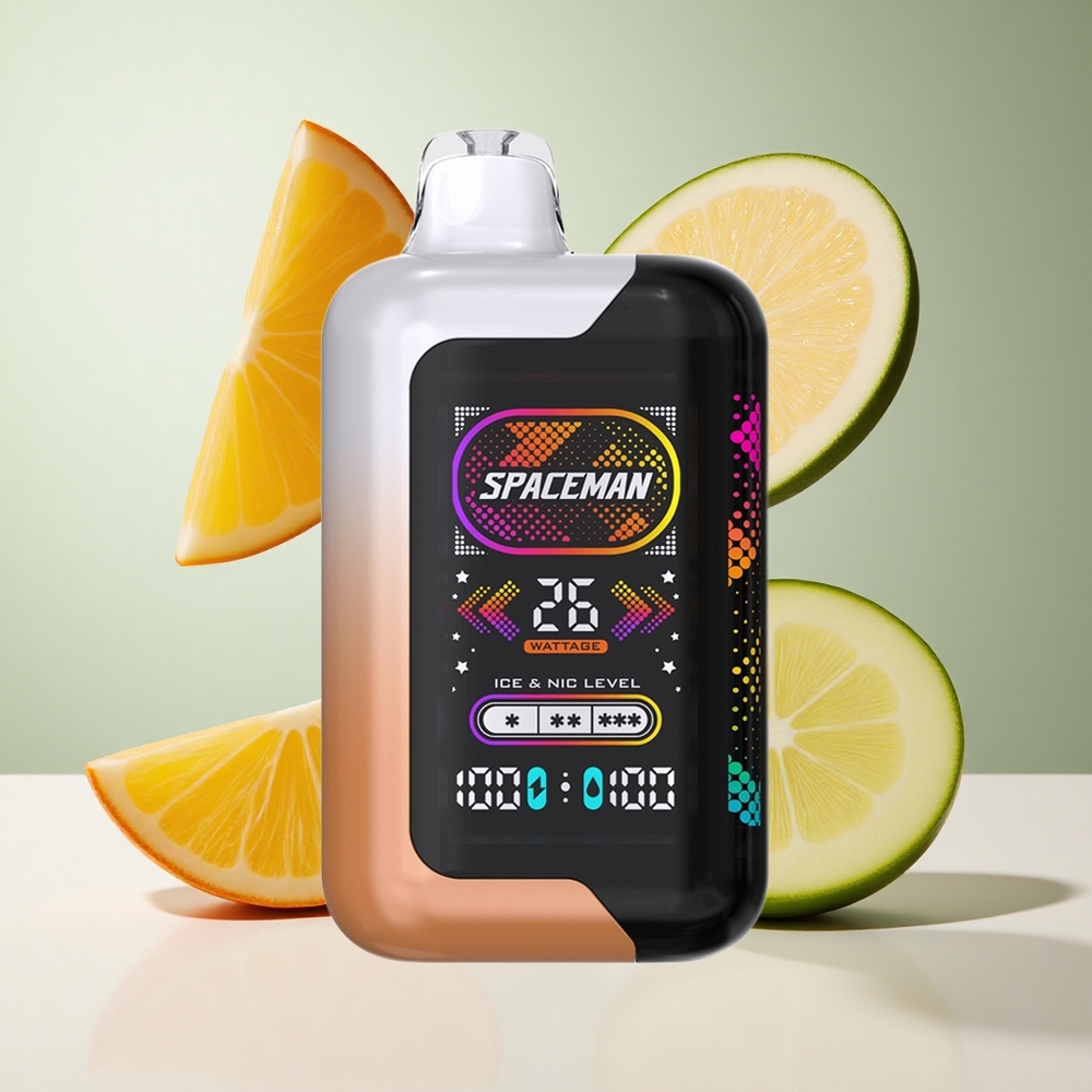 Manga Azedo Melão SMOK SPACEMAN SP40000 40000 Puffs Bateria Integrada 1000mAh