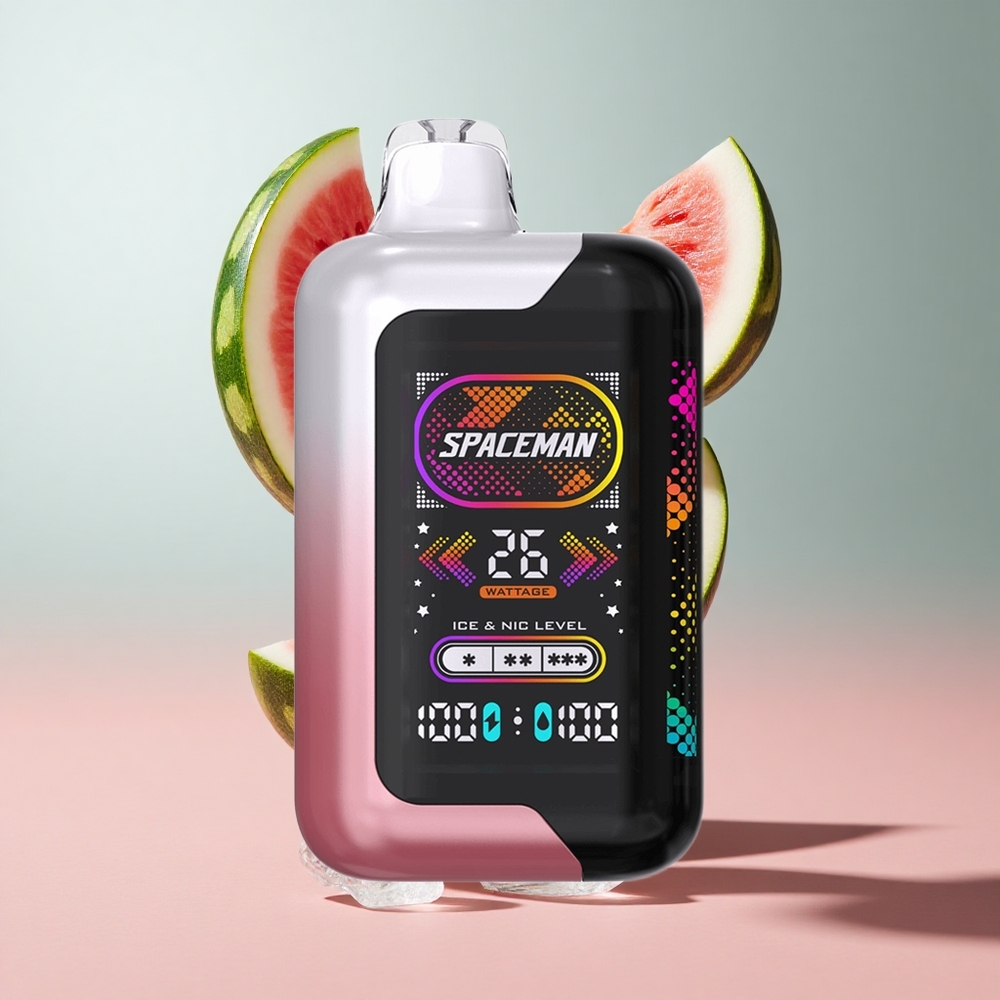 Melancia Gelada SMOK SPACEMAN 40000 Baforadas 20ml Bateria 1000mAh