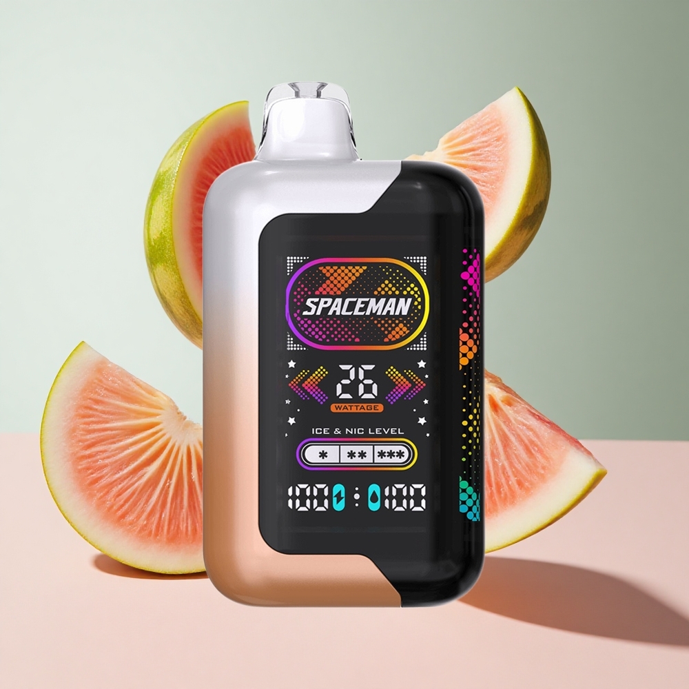 Pêssego Suculento Melancia SMOK SPACEMAN SP40000 40000 Puffs 20ml 1000mAh