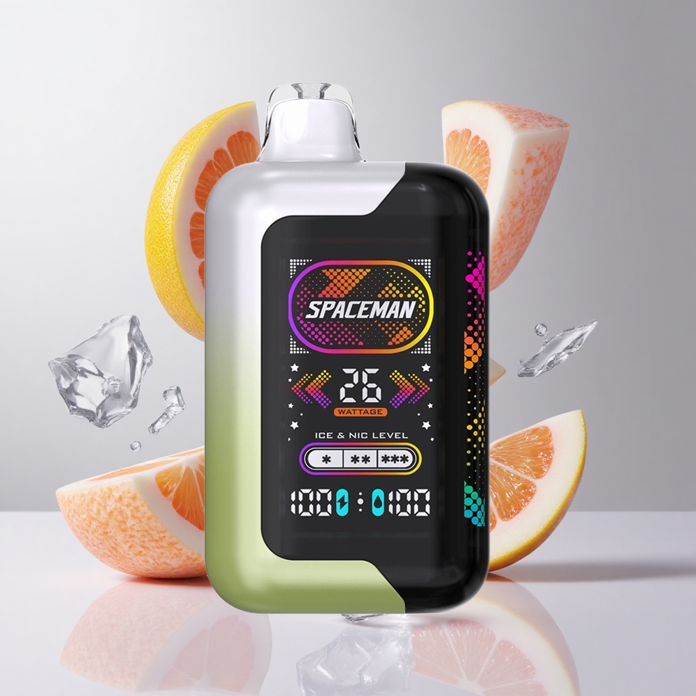 Uva Branca Gelada SMOK SPACEMAN 40000 Puffs Bateria Integrada 1000mAh