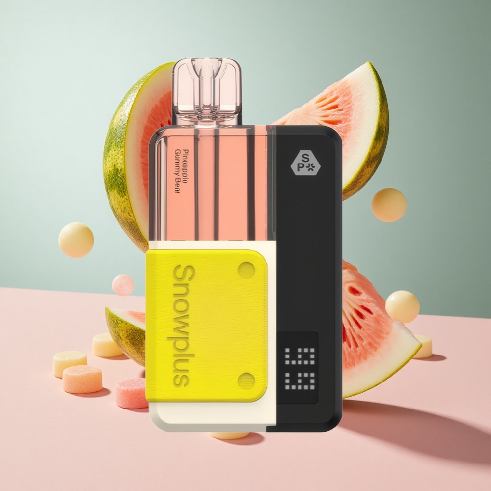 Abacaxi Gummy Bear Snowplus Swift Pod Kit 15000 Puffs com 1000 mAh e 2+10 ml