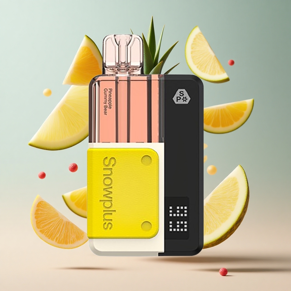 Goma de Urso Abacaxi Snowplus Swift 5000 Puffs 1000 mAh 2+10 ml