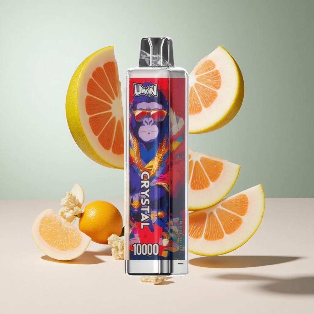 Red Bull UWIN Crystal 10000 Puffs Recarregável com Luzes RGB e 18ml de Líquido